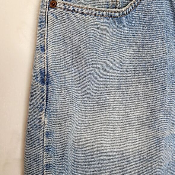 Vintage Levi's 505 Regular Fit Distressed Jeans Size 36 x 32 - Picture 11 of 11